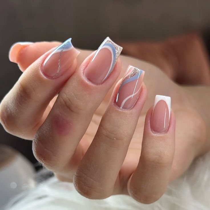 Inspiração de unhas Minimalista 5