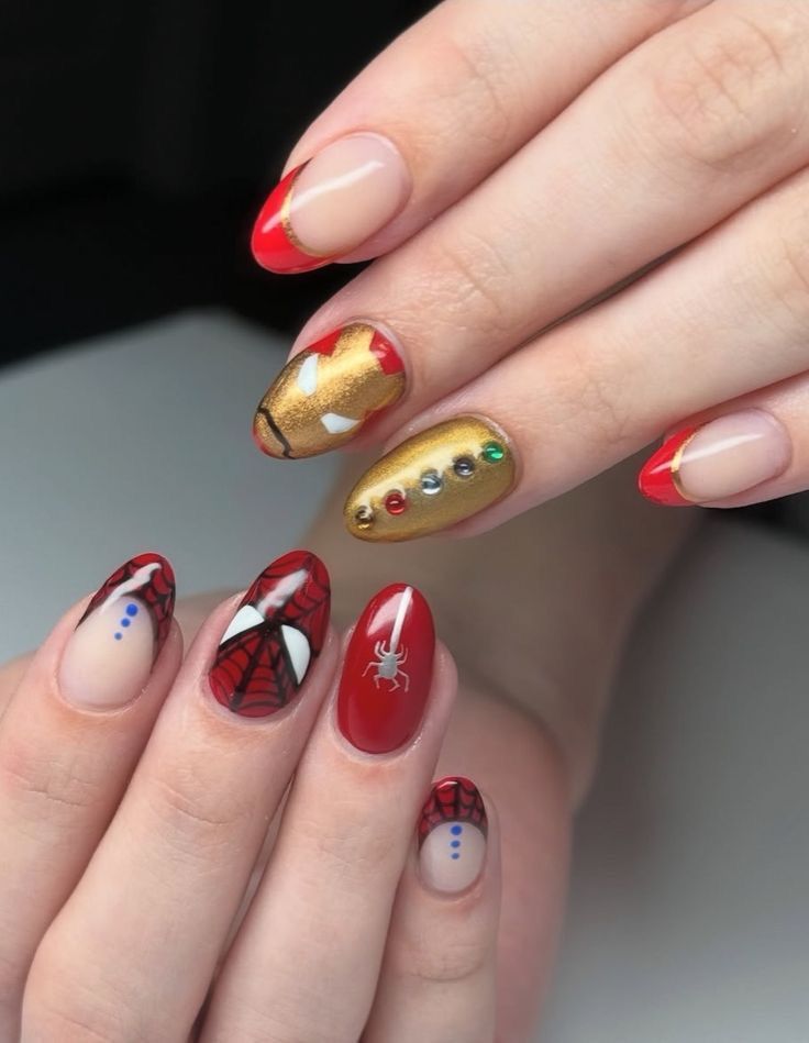 Inspiração de unhas Personagens 2