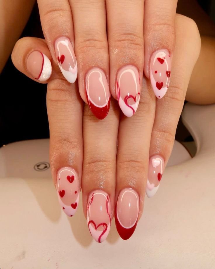 Inspiração de unhas Românticas 1