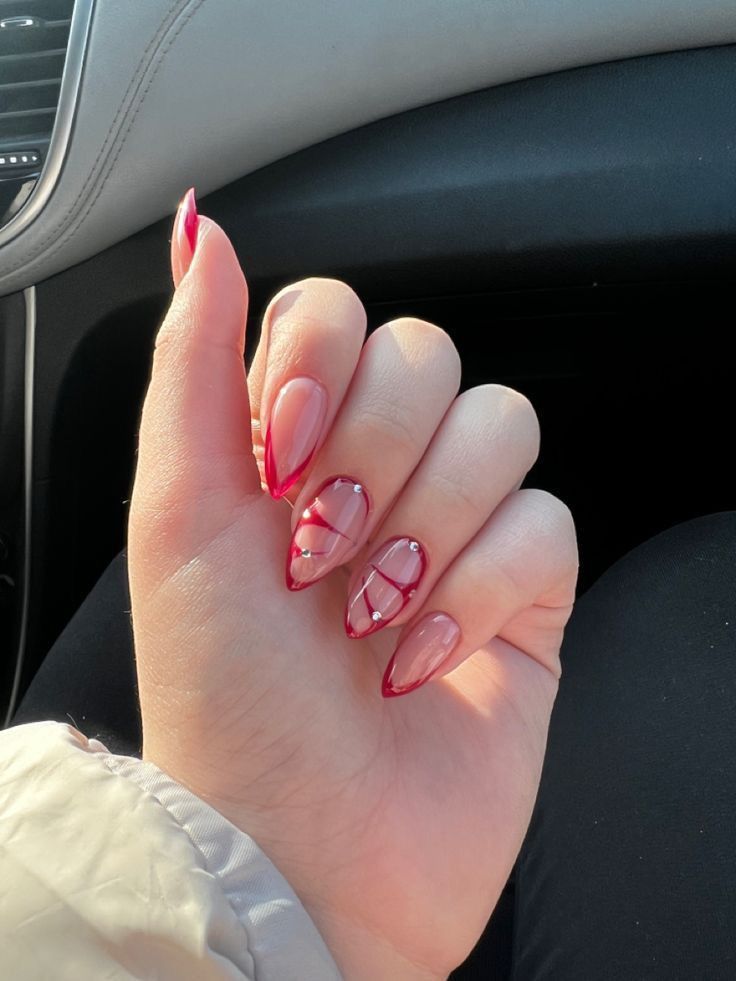 Inspiração de unhas Românticas 5