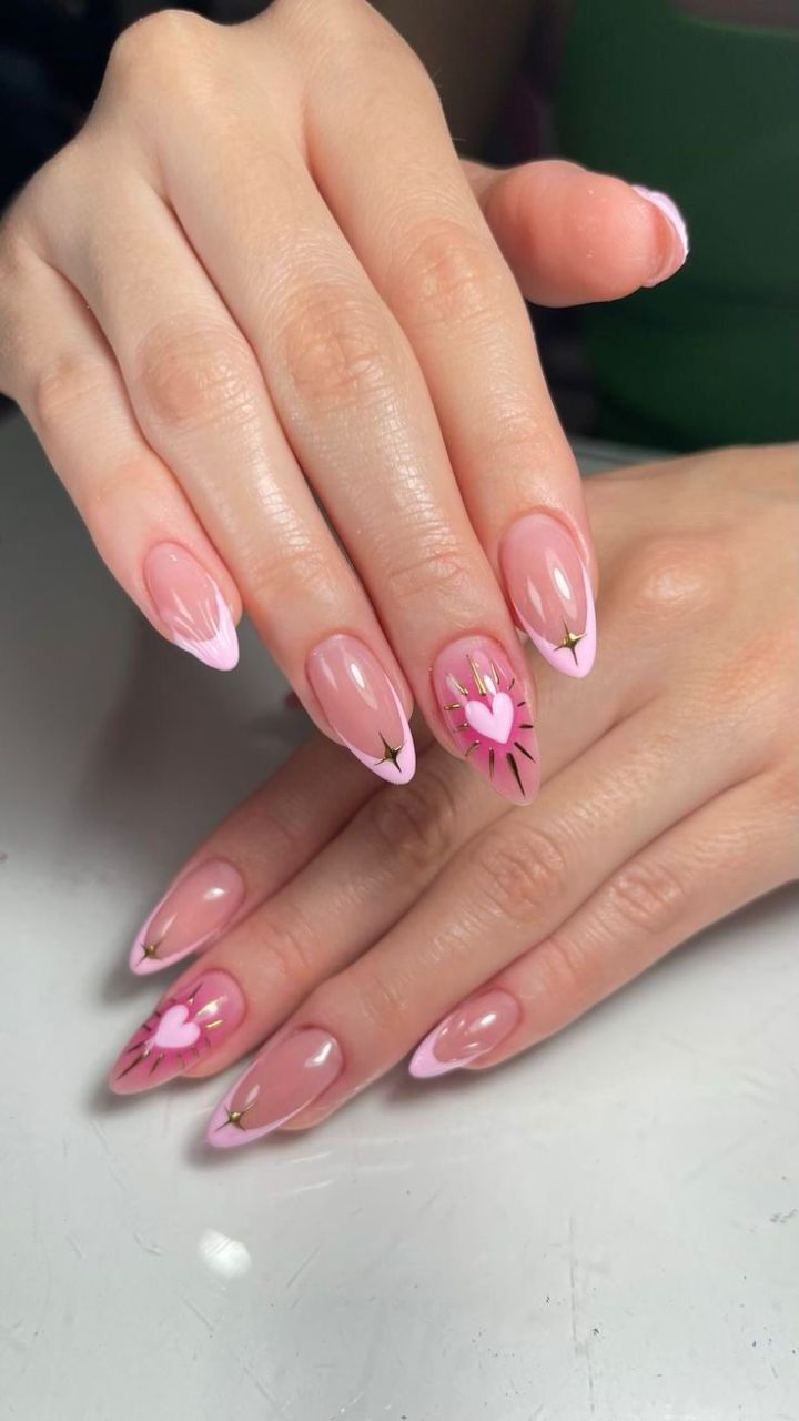 Inspiração de unhas Românticas 6